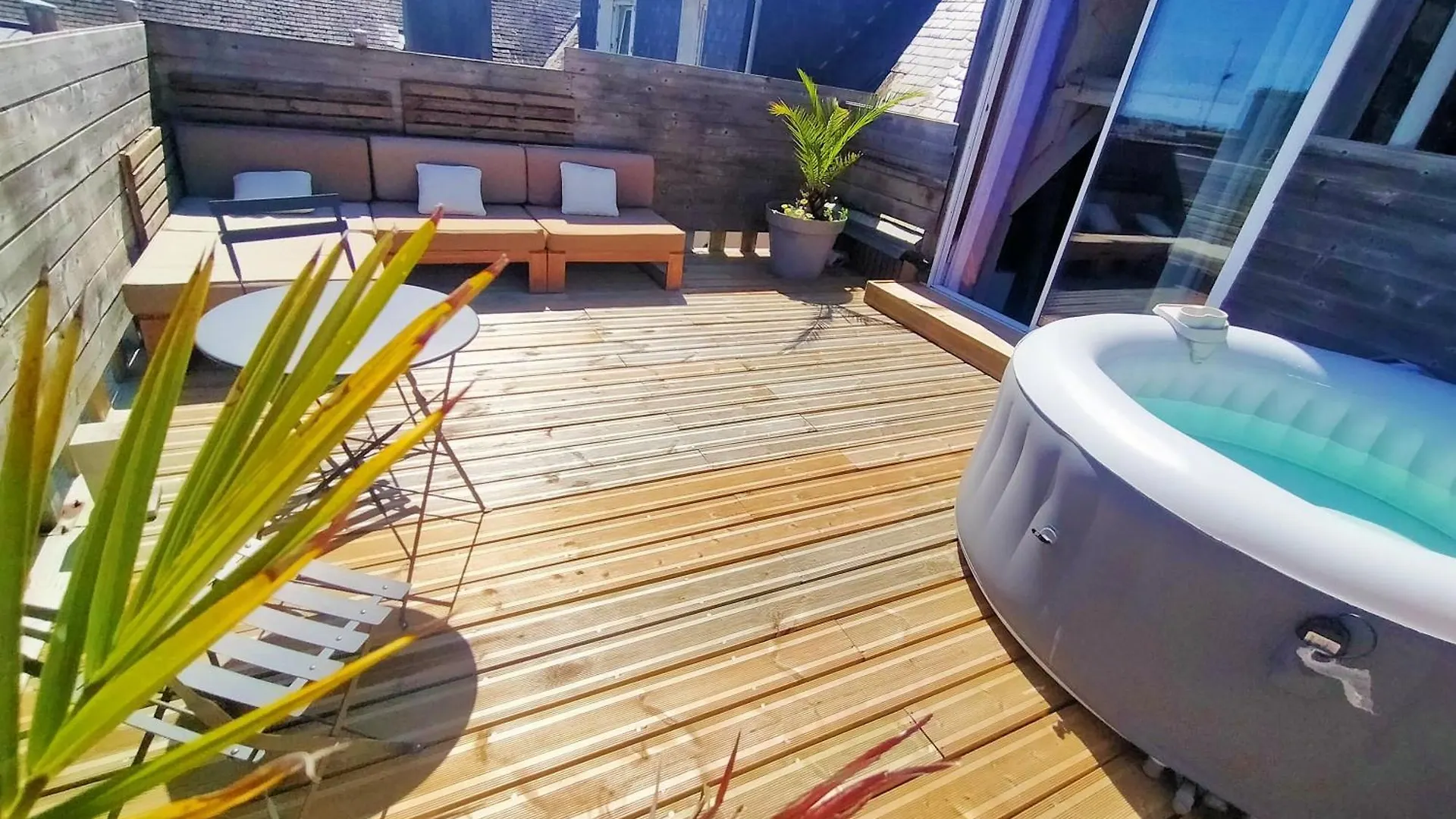 Appartement Au Bonheur Des Voyageurs à Concarneau Séjour chez l'habitant